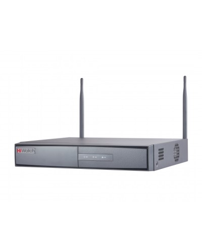 IP-видеорегистратор 4-х канальный WiFi 2.4ГГц HiWatch DS-N304W(B) в Сергиевом Посаде Системы видеонаблюдения Pintop.ru