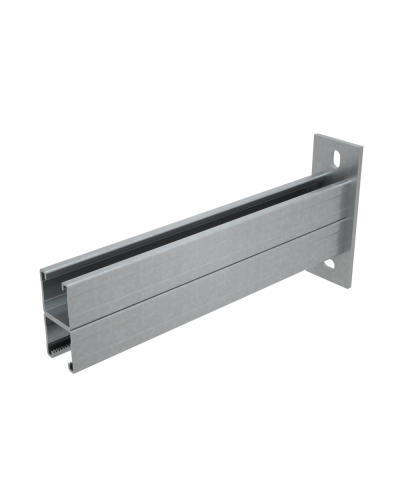 Страт-консоль двойная усиленная 41х41 L900 s:2,5 мм КМ-Профиль (2KSSU41-900) в Сергиевом Посаде Аксессуары для лотков Pintop.ru