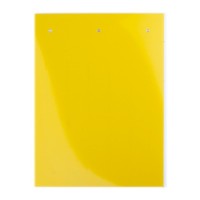 Табличка эластичная. Клейкое основание. Винил. Желтый DKC TAF720AY
