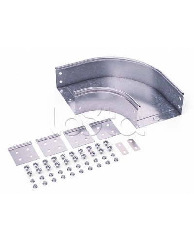 Угол CPO 90 горизонтальный 90° 400х50 DKC 36006K в Сергиевом Посаде Аксессуары для лотков Pintop.ru