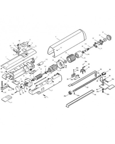 Планка перфор. д/конц. выкл. ATI 5 Came 119RID117 в Сергиевом Посаде Запчасти для шлагбаумов и автоматики Pintop.ru