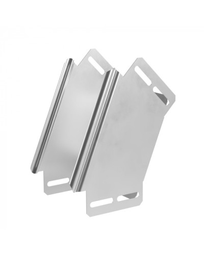 Угол вертикальный внешний 45 градусов Стандарт INOX (AISI 304) 100х100 Промрукав (PR16.2900) в Сергиевом Посаде Аксессуары для лотков Pintop.ru