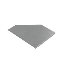 Крышка переходника правого 150-300 мм "ПЛЮС" INOX304 КМ-Профиль (KPDplus150-300-R INOX304)