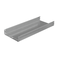 Лоток неперфорированный 100х400х1,0 L4000 мм "Быстрый монтаж ПЛЮС" HD85 КМ-профиль (LNplus100-400-1.0-4000 HD85)