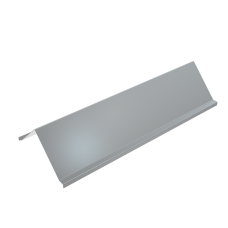 Крышка лотка двускатная 500х1,5 L2500 мм HD КМ-Профиль (KLZ500-1.5-2500 HD)