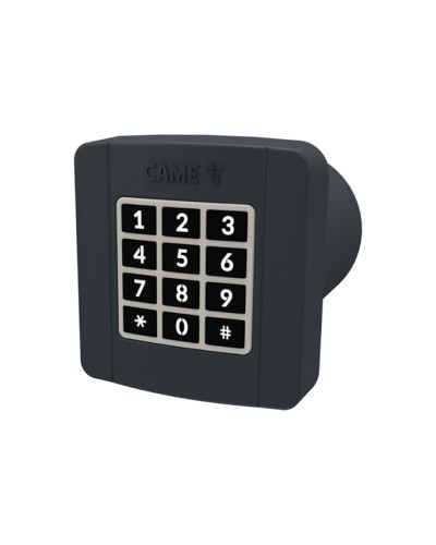 Проводная встраиваемая кодонаборная клавиатура Came 806SL-0290 - SELT2BDG, подключаемая к шине CXN, 12 кнопок, синяя подсветка, RAL7024 в Сергиевом Посаде Запчасти для шлагбаумов и автоматики Pintop.ru