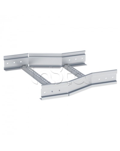 Переходник по ширине центральный лестничный усиленный 100х500х300 мм (2 мм) EKF (wcltp100x500x300-2) в Сергиевом Посаде Аксессуары для лотков Pintop.ru