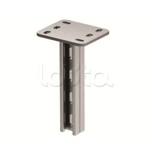 Подвес двойной вертикальный 41х21, L1000, горячеоцинкованный DKC BSD2110HDZ