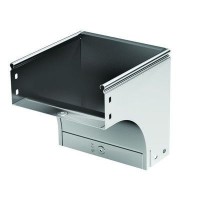 Угол CDV 90 вертикальный внеш. осн.400 H100 горячеоцинкованный DKC 37476KHDZ