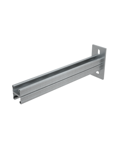 Страт-консоль двойная усиленная 41х21 L900 s:2,5 мм HD85 КМ-профиль (2KSSU21-900 HD85) в Сергиевом Посаде Аксессуары для лотков Pintop.ru