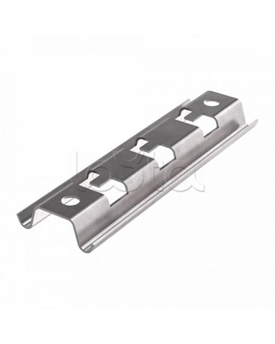 Омега-профиль горизонтальный (безвинтовой) для проволочного лотка 300 Промрукав (PR16.1085) в Сергиевом Посаде Аксессуары для лотков Pintop.ru