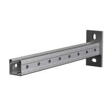 Страт-консоль одиночная усиленная 41х41 L850 s:2,5 мм(тройная перфорация) HD КМ-Профиль (KSSU41-850 3P HD)