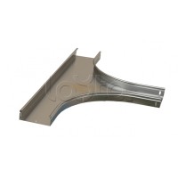 Ответвитель Т-образный горизонтальный плавный Hyperline RST-TTS-100-50-0,8-R100-SZ