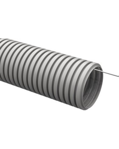 ELASTA Труба гофр. ПВХ d=20мм с зондом (25м) IEK (CTG20-20-K41-025I) в Сергиевом Посаде Труба гофрированная Pintop.ru