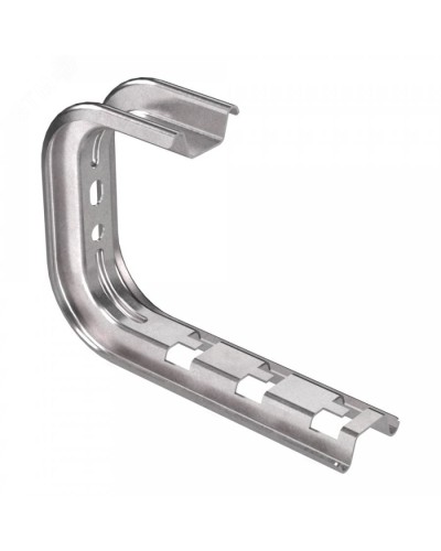 C-Омега профиль 200 (1,5 мм) INOX EKF (OMPC200-INOX) в Сергиевом Посаде Аксессуары для лотков Pintop.ru