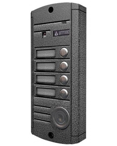 Видеопанель вызывная накладная цветная на 4 абонента Activision AVP-454 (PAL, антик) в Сергиевом Посаде Вызывные видеопанели малоабонентные Pintop.ru