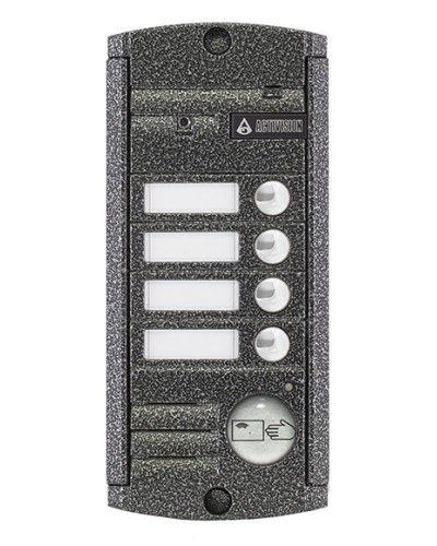 Видеопанель вызывная накладная цветная на 4 абонента с Proxy-считывателем Activision AVP-454 Proxy (PAL, антик) в Сергиевом Посаде Вызывные видеопанели малоабонентные Pintop.ru