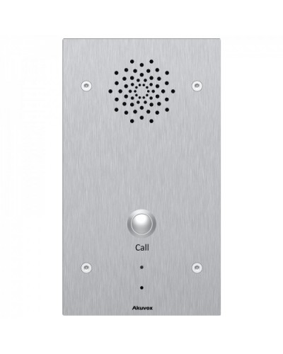 Одноабонентская вызывная панель Akuvox E21A_v4 в Сергиевом Посаде Вызывные аудиопанели малоабонентные Pintop.ru