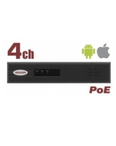 IP-видеорегистратор 4-х канальный Beward BK0104H2-P4 в Сергиевом Посаде Системы видеонаблюдения Pintop.ru