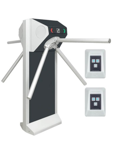 CARDDEX Комплект двухпроходной автономной проходной STL-04AEC в Сергиевом Посаде Турникеты Pintop.ru