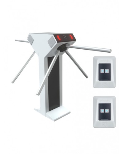 CARDDEX Комплект двухпроходной автономной проходной STR-04AEC в Сергиевом Посаде Турникеты Pintop.ru