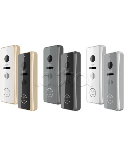 Панель вызывная CTV-D4002EM (шампань) в Сергиевом Посаде Вызывные видеопанели малоабонентные Pintop.ru