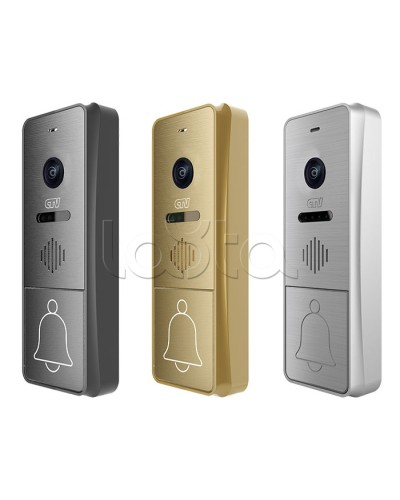 Панель вызывная CTV-D4004FHD (серебро) в Сергиевом Посаде Вызывные видеопанели малоабонентные Pintop.ru