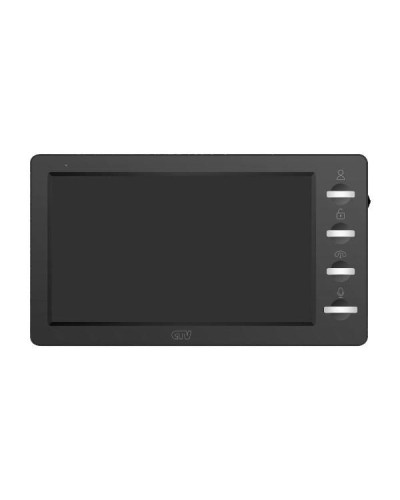Монитор видеодомофона CTV-M3702 Gamma черный в Сергиевом Посаде Абонентские видеоустройства Pintop.ru