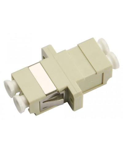 Соединитель проходной LC-LC duplex, MM(для многомодового кабеля) Cabeus DLC-DLC-MM в Сергиевом Посаде Проходные адаптеры и розетки оптические Pintop.ru