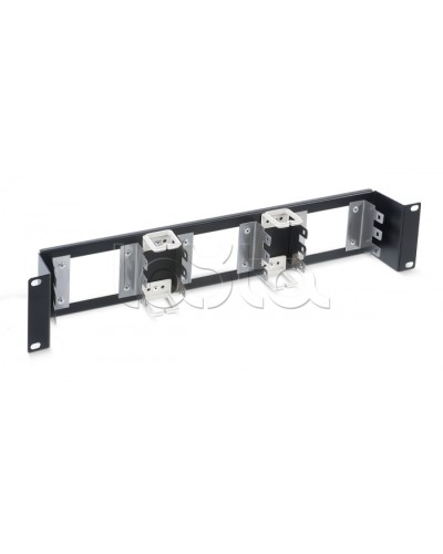 Рама 19, 2U для крепления 9-и плинтов типа Kron Cabeus FM-9-2U в Сергиевом Посаде Кроссовое оборудование тип Krone Pintop.ru