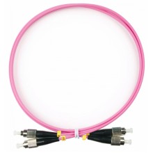 Шнур оптический duplex FC-FC 50/125 mm OM4 1м LSZH