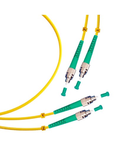 Шнур оптический duplex FC/APC-FC/APC 9/125 sm 25м LSZH Cabeus FOP(d)-9-FC/APC-FC/APC-25m в Сергиевом Посаде Патч-корды оптические Pintop.ru