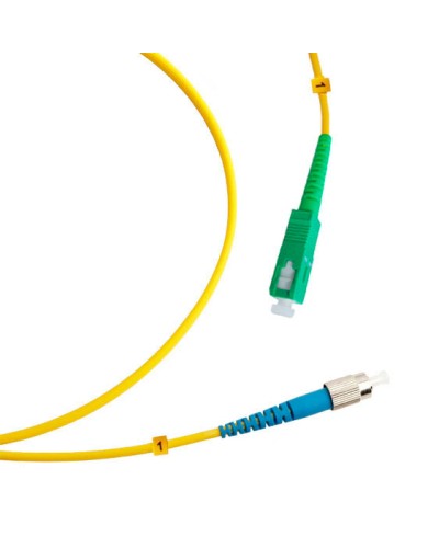 Шнур оптический simplex SC/APC-FC/UPC 9/125 sm 1,5м LSZH Cabeus FOP(s)-9-SC/APC-FC/UPC-1,5m в Сергиевом Посаде Патч-корды оптические Pintop.ru