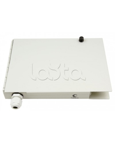 Бокс оптический настенный 19 на 8 SC/LC портов Cabeus JJT-8-SC в Сергиевом Посаде Кросс оптический Pintop.ru