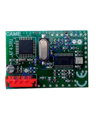 Плата радиоприемника встраиваемая Came 001AF43RU в Сергиевом Посаде Устройства радиоуправления для шлагбаумов и автоматики Pintop.ru