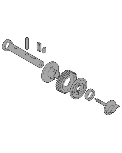 Выходной вал BX-P Came 119RIBX028 в Сергиевом Посаде Запчасти для шлагбаумов и автоматики Pintop.ru