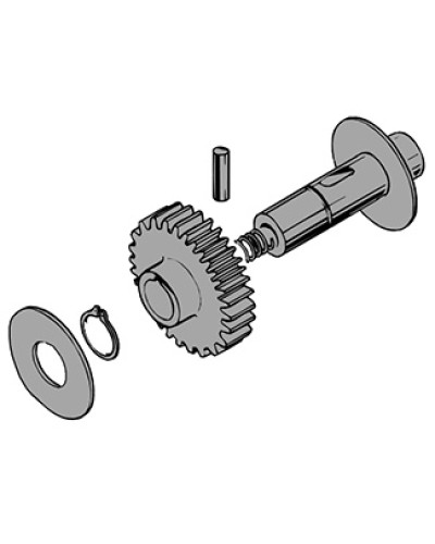 Вал в сборе C100 Came 119RIC011 в Сергиевом Посаде Запчасти для шлагбаумов и автоматики Pintop.ru