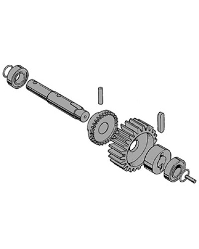 Вал в сборе C-BY Came 119RIC031 в Сергиевом Посаде Запчасти для шлагбаумов и автоматики Pintop.ru