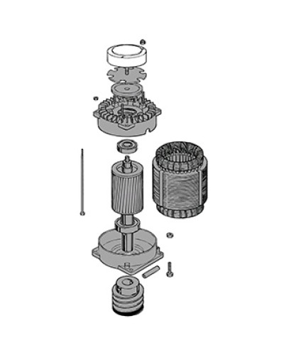 Электродвигатель C-BY Came 119RIC036 в Сергиевом Посаде Запчасти для шлагбаумов и автоматики Pintop.ru