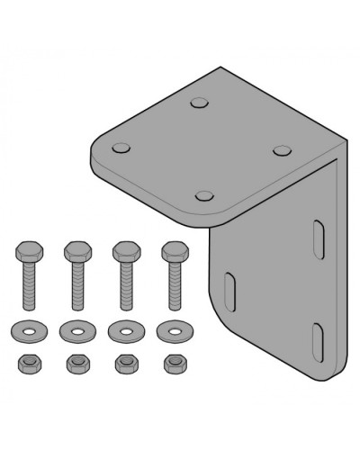 Кронштейн крепления к стене C003 C004 Came 119RICX011 в Сергиевом Посаде Запчасти для шлагбаумов и автоматики Pintop.ru