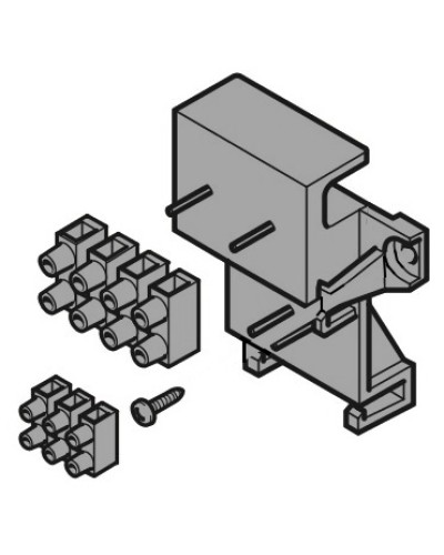 Кронштейн с колодкой подключений C-BX Came 119RICX020 в Сергиевом Посаде Запчасти для шлагбаумов и автоматики Pintop.ru
