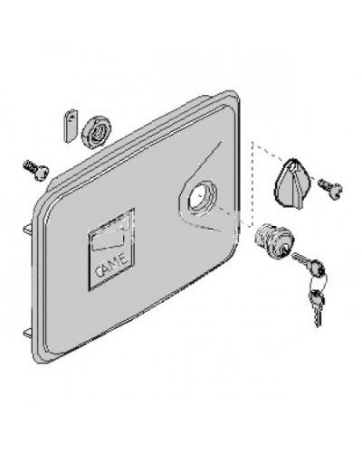 Дверца замка разблокировки FERNI Came 119RID136 в Сергиевом Посаде Запчасти для шлагбаумов и автоматики Pintop.ru