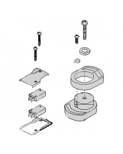 Механизм разблокировки FAST Came 119RID234 в Сергиевом Посаде Запчасти для шлагбаумов и автоматики Pintop.ru