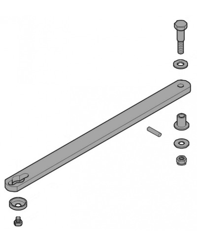 Рычаг прямой с креплением F7024N Came 119RID292 в Сергиевом Посаде Запчасти для шлагбаумов и автоматики Pintop.ru