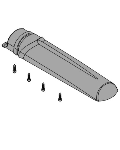 Крышка кожуха винта АХ302304, АХ3024, АХ402306, АХ412306 Came 119RID308 в Сергиевом Посаде Запчасти для шлагбаумов и автоматики Pintop.ru