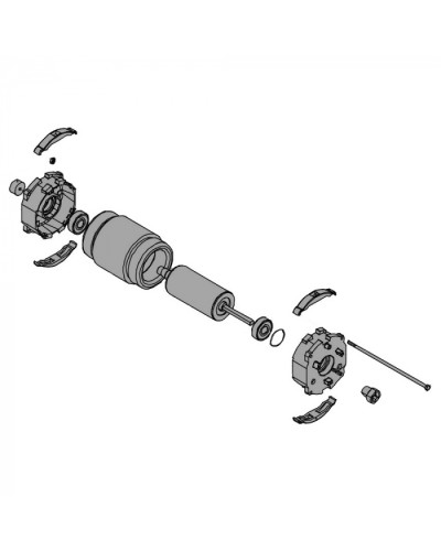 Электродвигатель АХ302304 Came 119RID312 в Сергиевом Посаде Запчасти для шлагбаумов и автоматики Pintop.ru