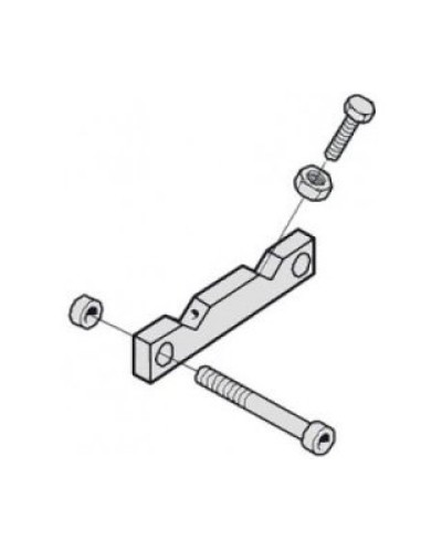 Ограничит. нижний с крепл. G4000 и G2500 Came 119RIG059 в Сергиевом Посаде Запчасти для шлагбаумов и автоматики Pintop.ru