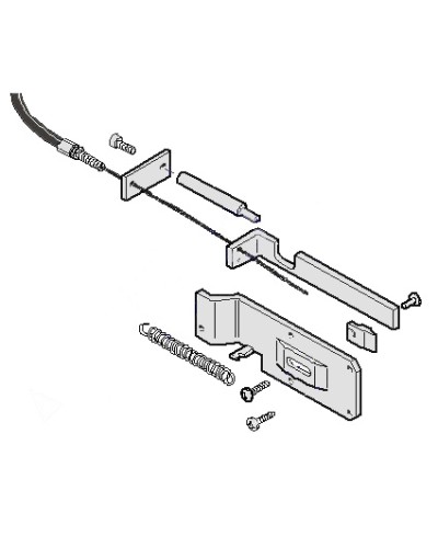 Механизм разблокировки G12000 Came 119RIG103 в Сергиевом Посаде Запчасти для шлагбаумов и автоматики Pintop.ru