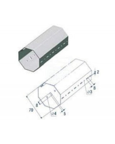 Выходной фланец G12000 Came 119RIG112 в Сергиевом Посаде Запчасти для шлагбаумов и автоматики Pintop.ru