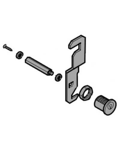 Замок дверцы G4040 Came 119RIG411 в Сергиевом Посаде Запчасти для шлагбаумов и автоматики Pintop.ru